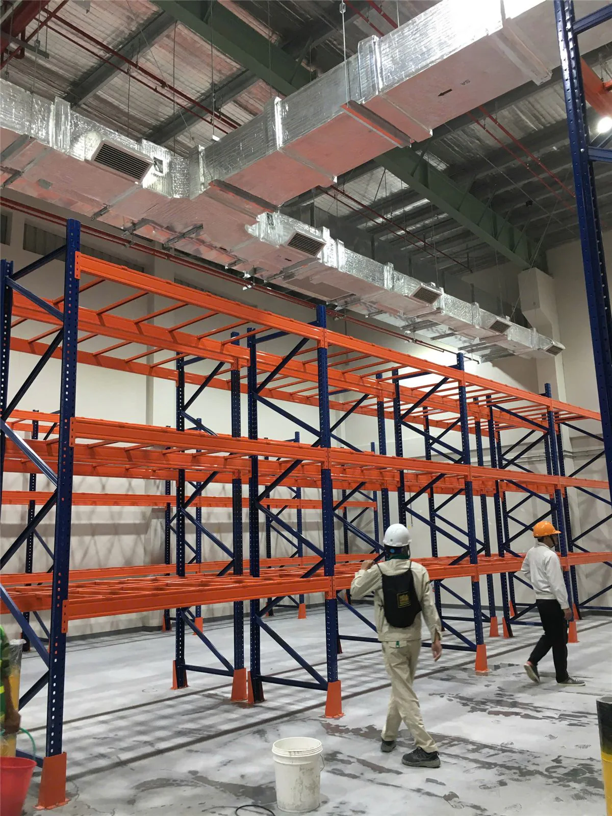 Bố trí dãy pallet · Selective 02